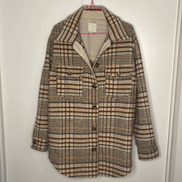 joie flannel coat - Picture 1 of 4